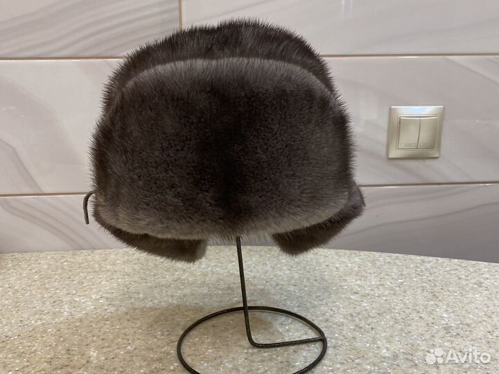 Шапка ушанка женская норка