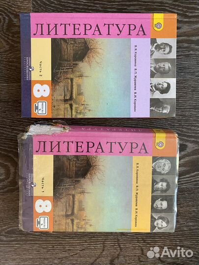 Учебники 8 класс литература