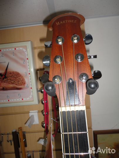 Martinez W-164P bk гитара электро-акустическая нов