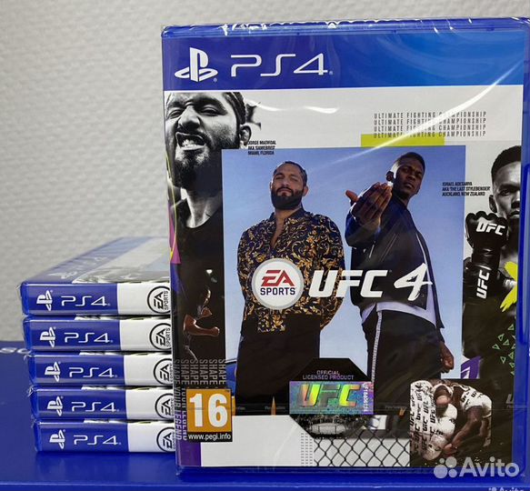 Игра UFS ps4/ps5 (юфси, бои без правил) диск