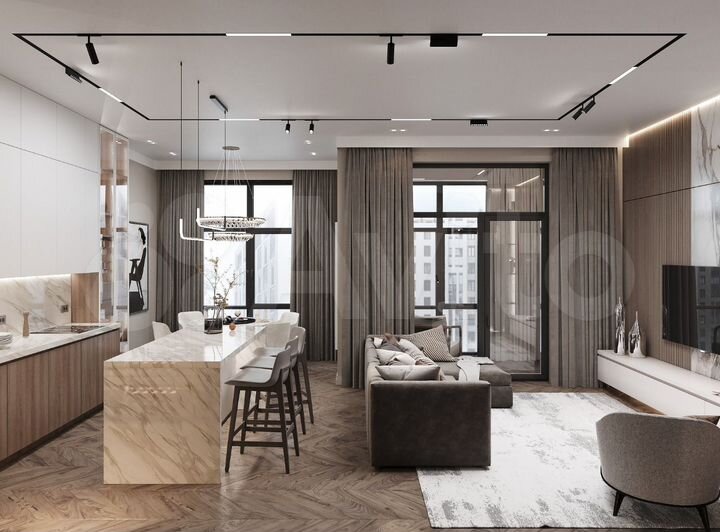 1-к. квартира, 47,2 м², 5/6 эт.