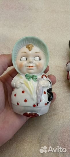 Фарфоровые статуэтки винтажные старинные