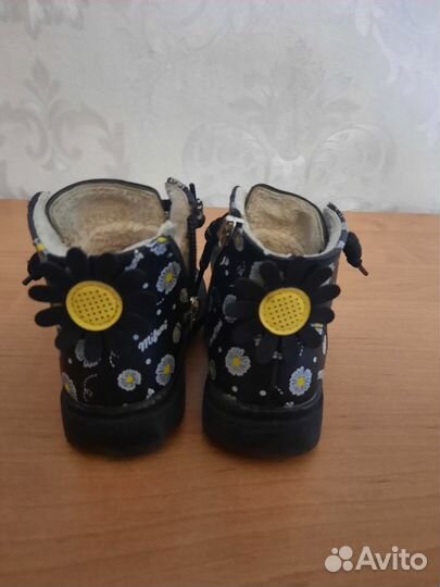 Ботики для девочки 22 размер