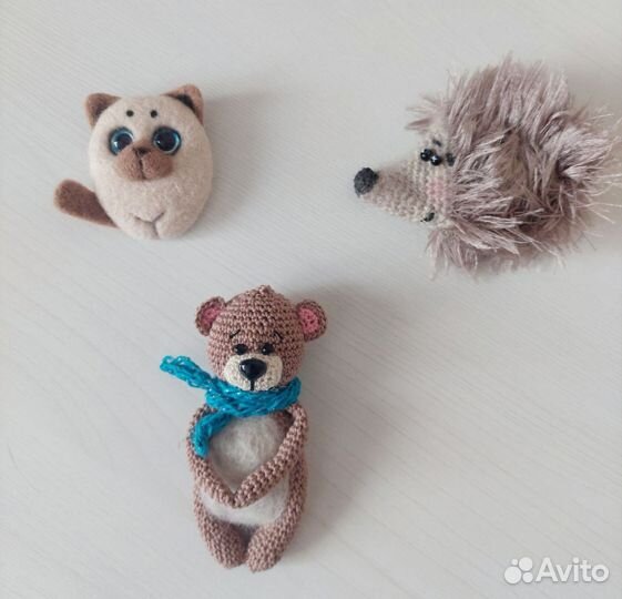 Брошь ручной работы