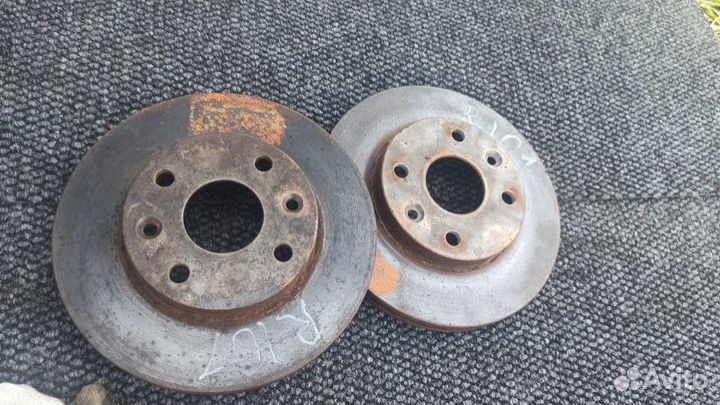 Диск тормозной передний Kia Rio седан 1.5 A5D 2003