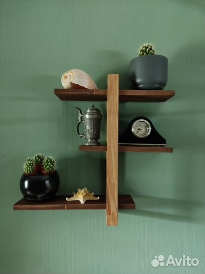 Полка для кашпо, ваз, статуэток и коллекций