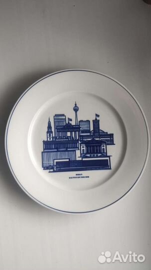 Тарелка Weimar Германия Берлин гдр