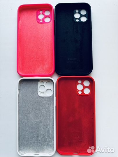 Чехлы на телефон iPhone 12 + защитные стекла