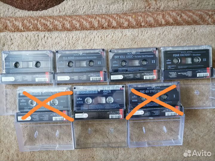 Аудио кассеты с записью