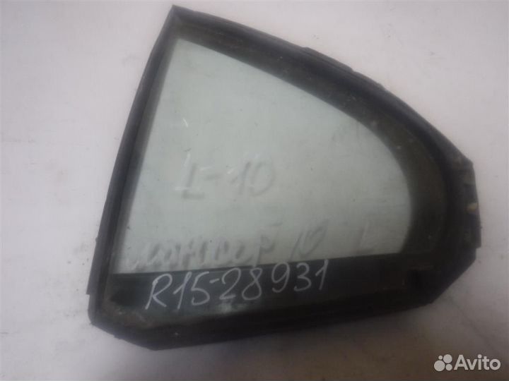 Стекло двери задней левой (форточка) Mitsubishi L