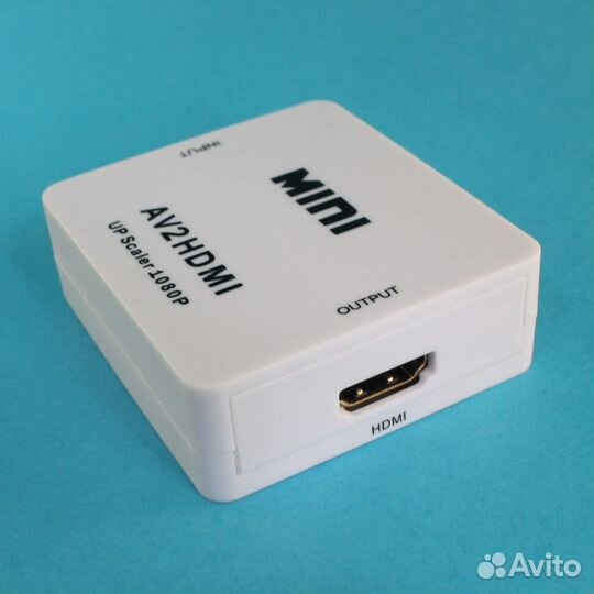 Конвертер (переходник) AV 3 RCA на hdmi