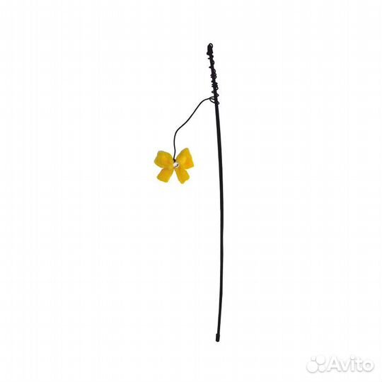 601120 игрушка для кошек удочка пластиковая с бант