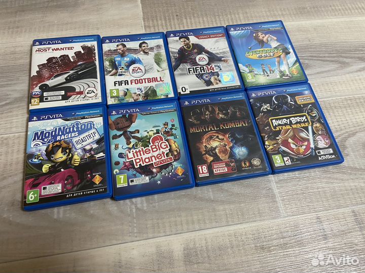 Картриджи для ps vita