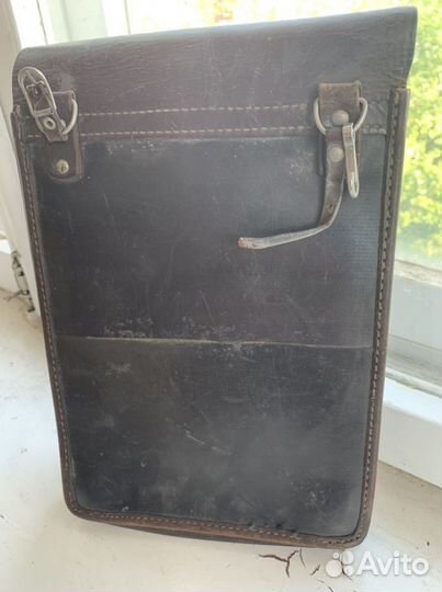 Планшет военный, кожа коричневая
