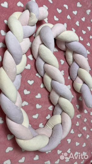 Бортик косичка