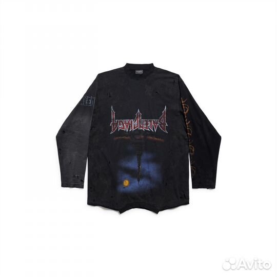 Balenciaga paris moon Лонгслив