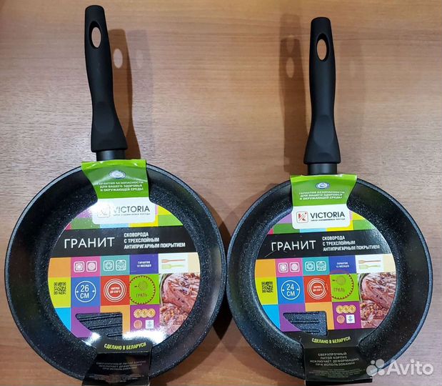 Сковорода классическая, гриль, блинная сковорода