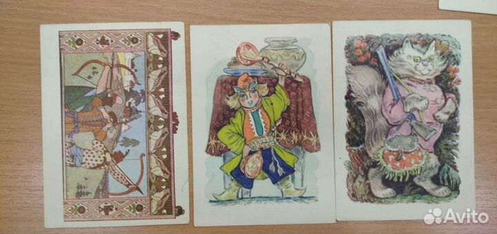 Набор открыток Герои любимых сказок