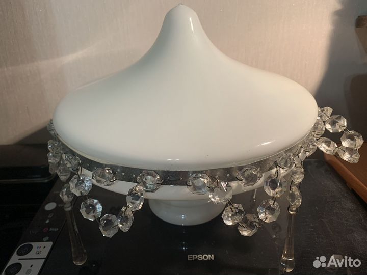 Плафон люстры Невеста СССР с обвесами