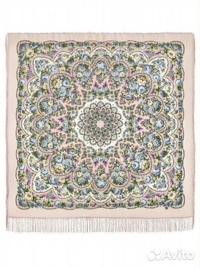 Павловопосадский платок 146 см оригинал