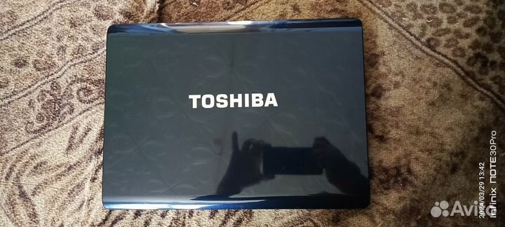 Ноутбук toshiba б/у