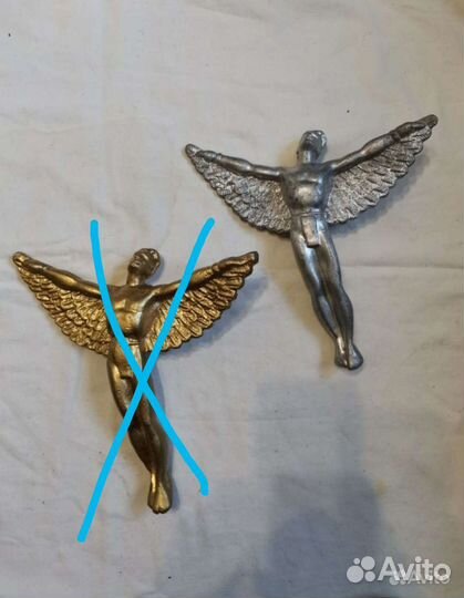 Фигурка статуэтка СССР Икар литьё сувенир