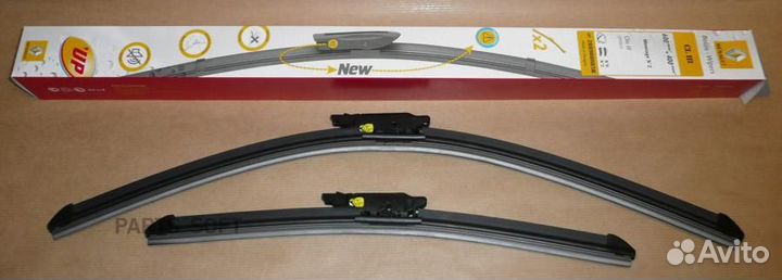 Renault 288908085R комплект щеток clio III (бескар