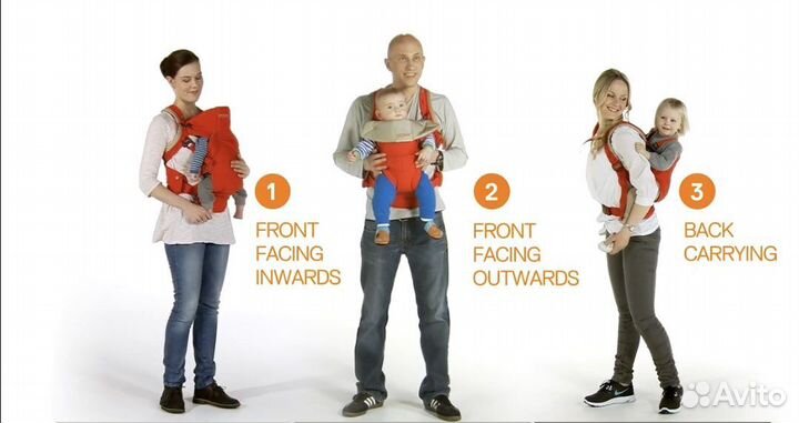 Рюкзак-переноска Stokke MyCarrier Front and Back