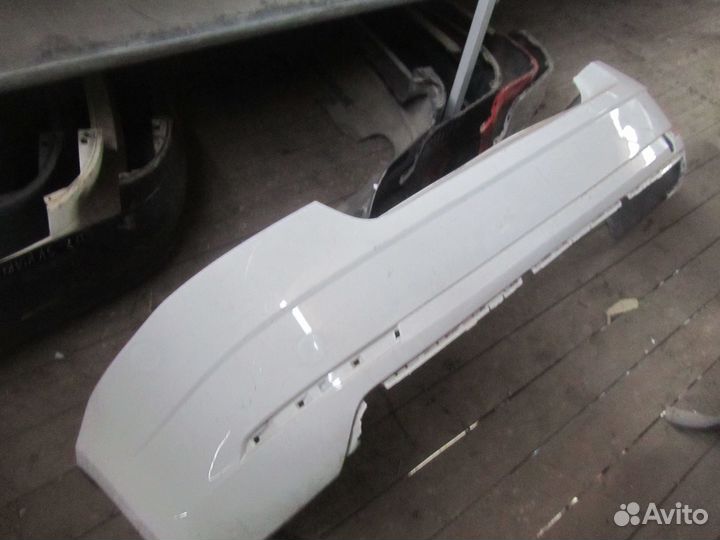 Бампер задний skoda octavia a7 2017 рестайл