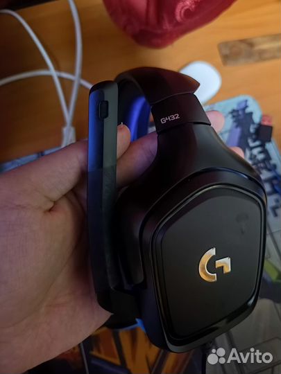 Logitech g432 Наушники Игровые