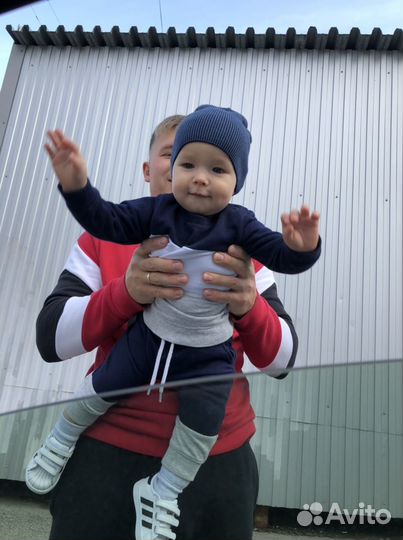 Шапка для мальчика весеняя baby go 44-46 до 48см