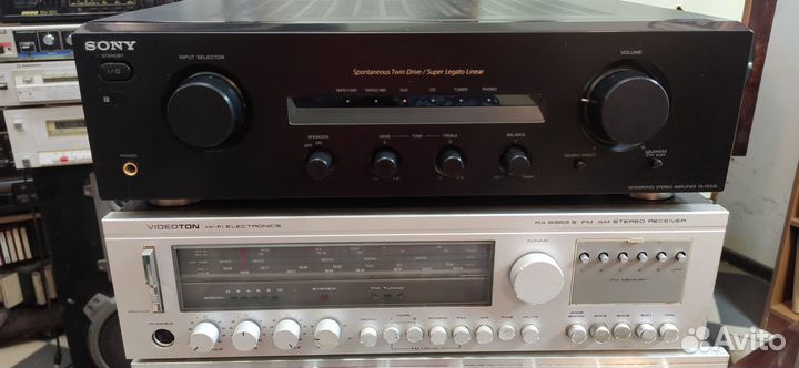 Усилитель sony TA -FE-370