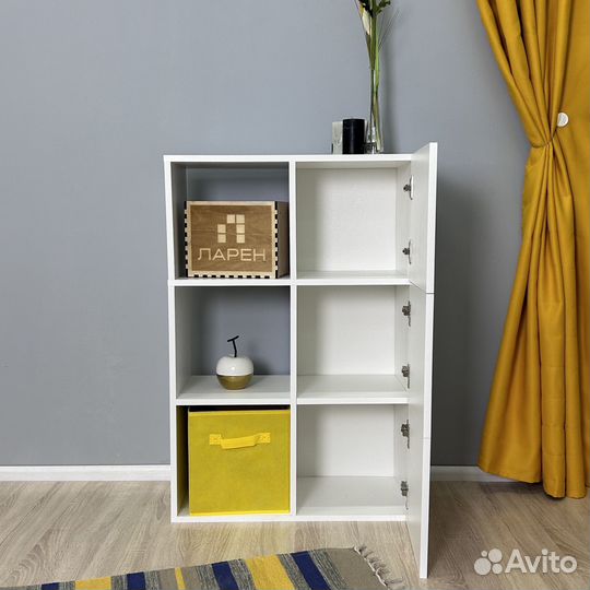 Стеллаж 6 ячеек