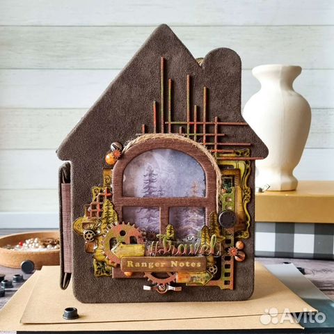 Фотоальбом интерьерный ручной работы