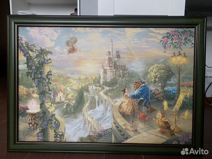 Картина «Красавица и чудовище»