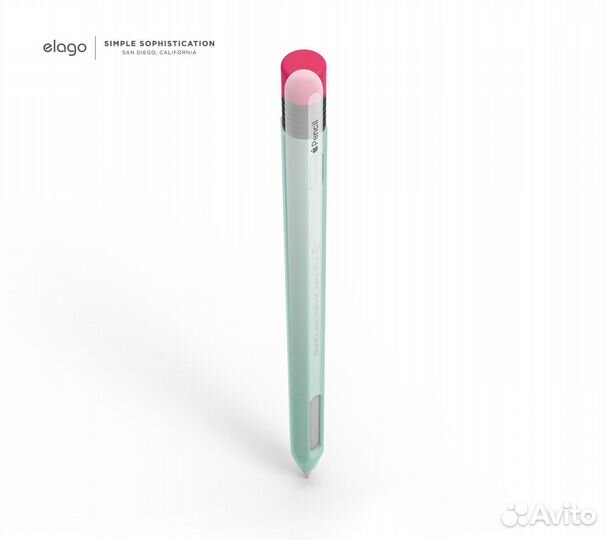 Чехол Elago Silicone Cover для Apple Pencil 2 Mint