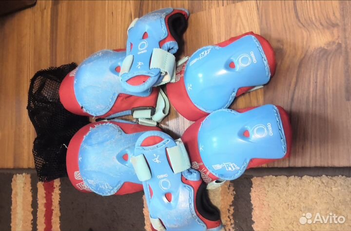 Роликовые коньки 28-30 рр с защитным комплектом
