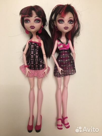Monster High куклы Дракулаура разные коллекции
