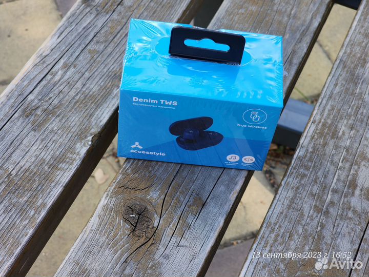 Наушники accesstyle Denim TWS, новые