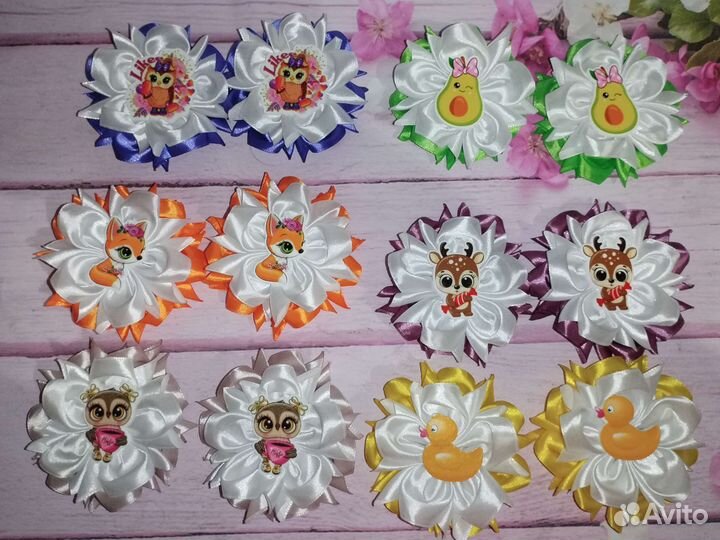 Бантики для волос