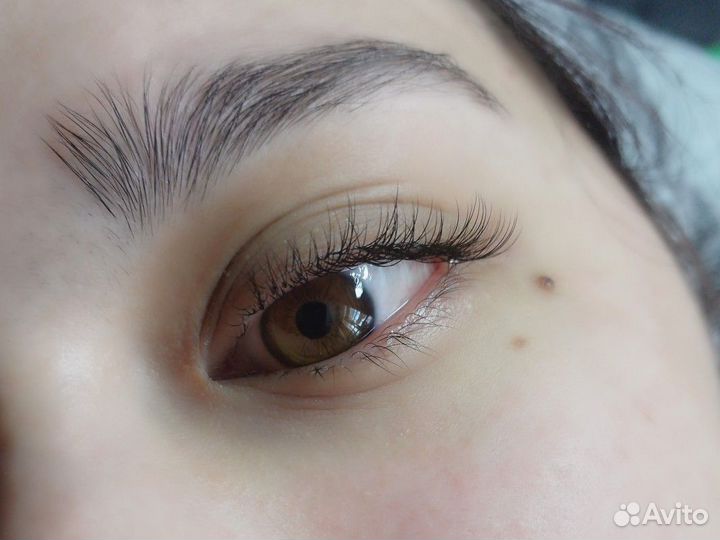Наращивание ресниц модель