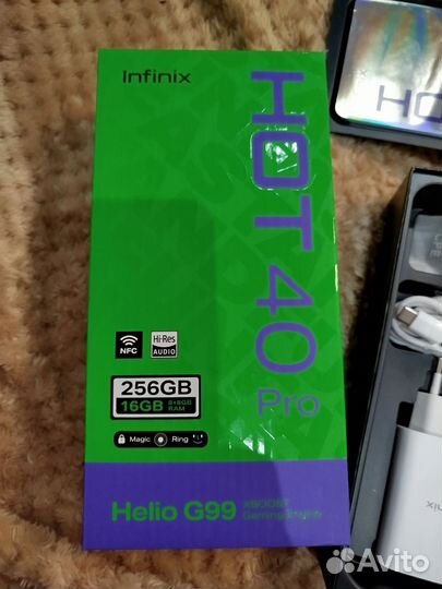Infinix HOT 40 Pro, 8/256 ГБ