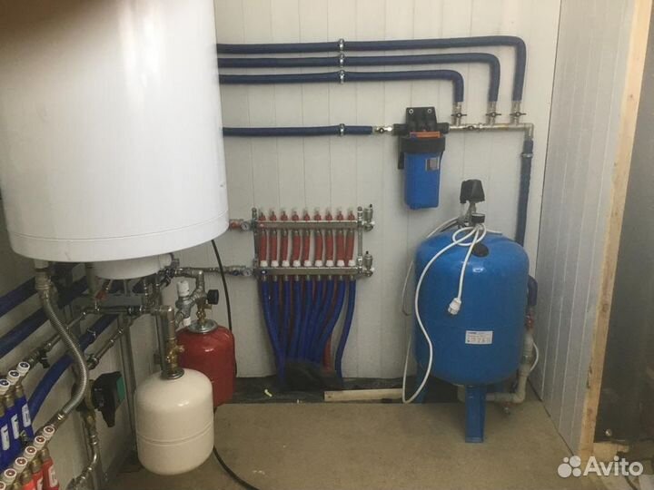 Монтаж систем отопления/Сантехника