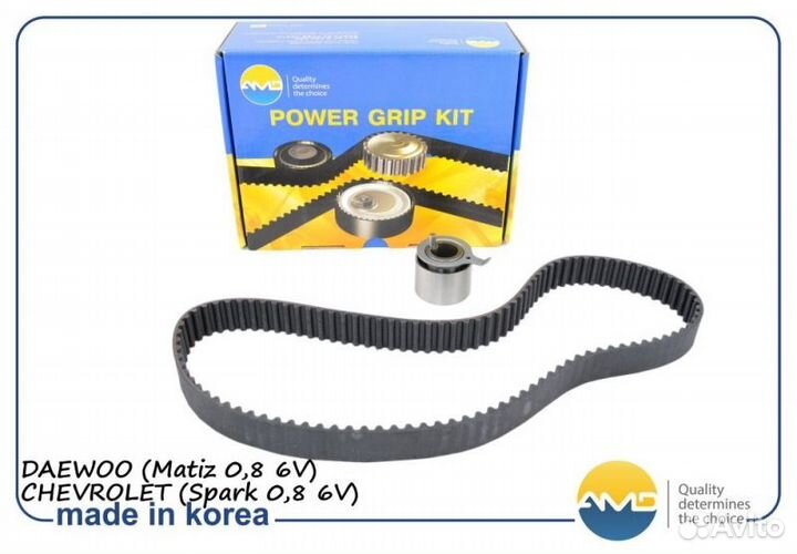 Комплект грм (matiz 0, 8) / (ремень грм +ролик) am