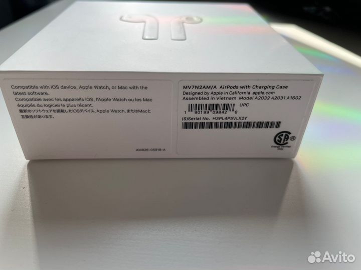 Наушники apple earpods 2