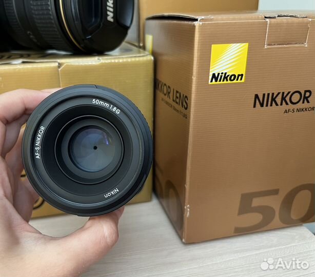 Объектив для Nikon 50mm f/1.8G AF-S Nikkor