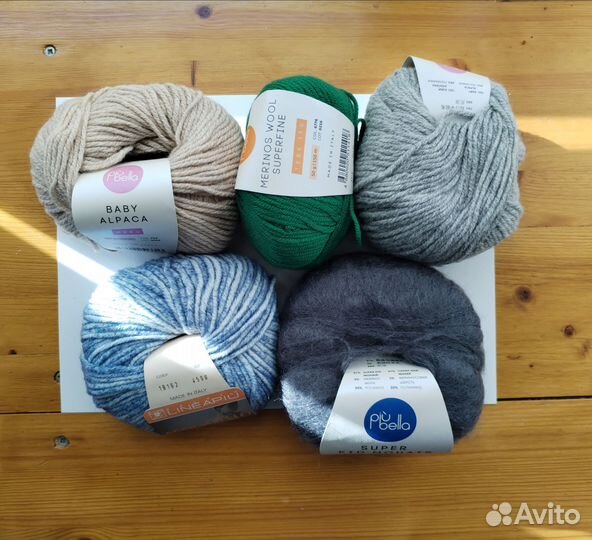 Пряжа Rowan rowan weed 100 шерсть, Piu Bella