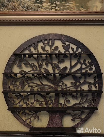 Полочка декоративная, полочки для лаков, косметики