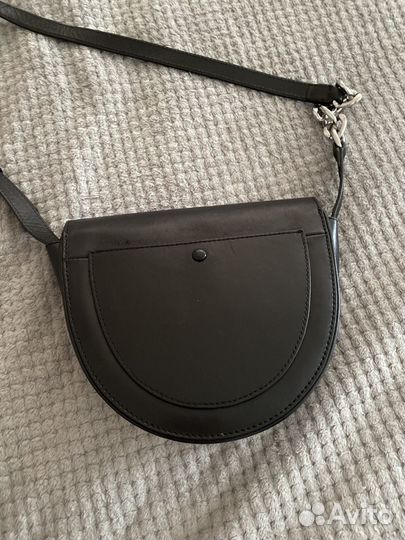 Сумка zara натуральная кожа