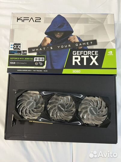 Видеокарта RTX 3080 KFA 2 SG 10GB
